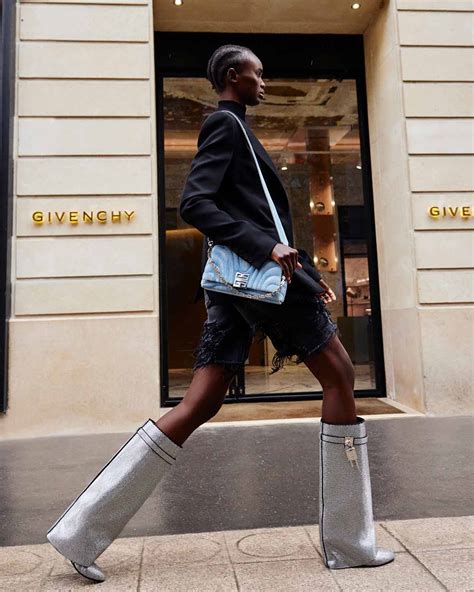 givenchy shark boots silver|givenchy shark boots used.